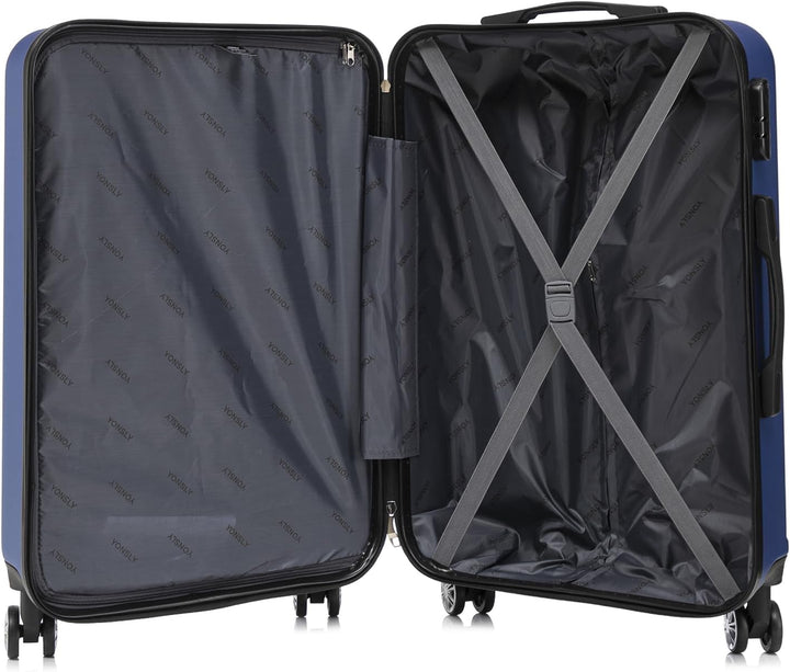 Koffer Suitcase, Trolley Reisekoffer Set, Rollkoffer Handgepäck, Kabinenkoffer Hartschalenreisekoffe
