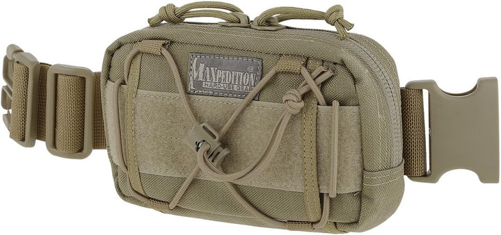 Maxpedition Janus Verlängerungstasche Schwarz, Schwarz