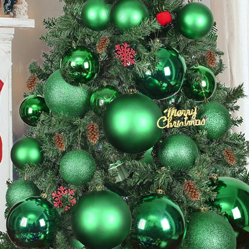 Benjia Weihnachtskugeln Gross Aussen, Dekokugel Wetterfeste Riesen Grosse Gross XXL Outdoor Draussen