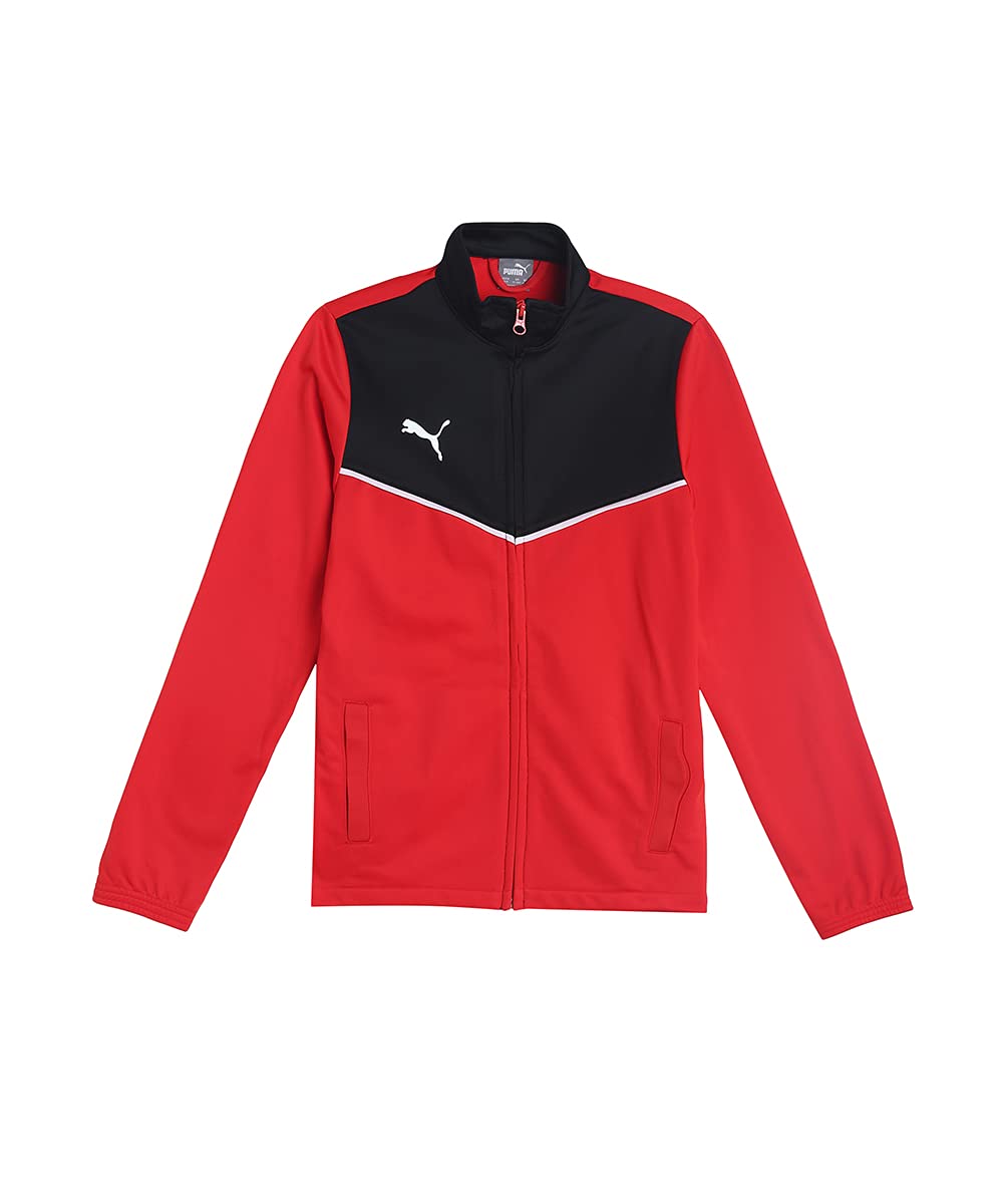 PUMA Jungen Individualrise Jr Trainingsanzug 176 Puma Red-Puma Black, 176 Puma Red-Puma Black