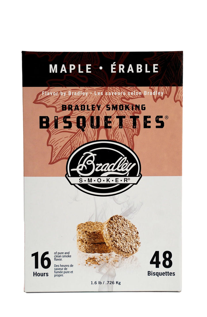 Bradley Smoker BTMP48 Ahorn Bisuetten 48 Pack