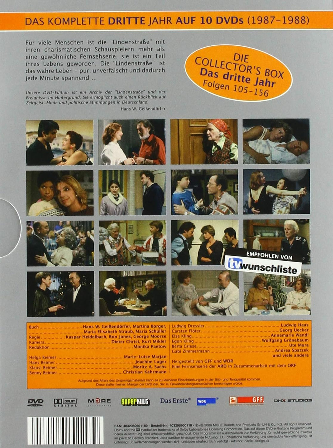 Lindenstrasse - Das komplette 3. Jahr (Collector's Box, 10 DVDs), DVD