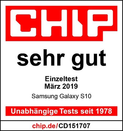 Samsung Galaxy S10 Smartphone (15.5cm (6.1 Zoll) 128 GB interner Speicher, 8 GB RAM, prism Schwarz)