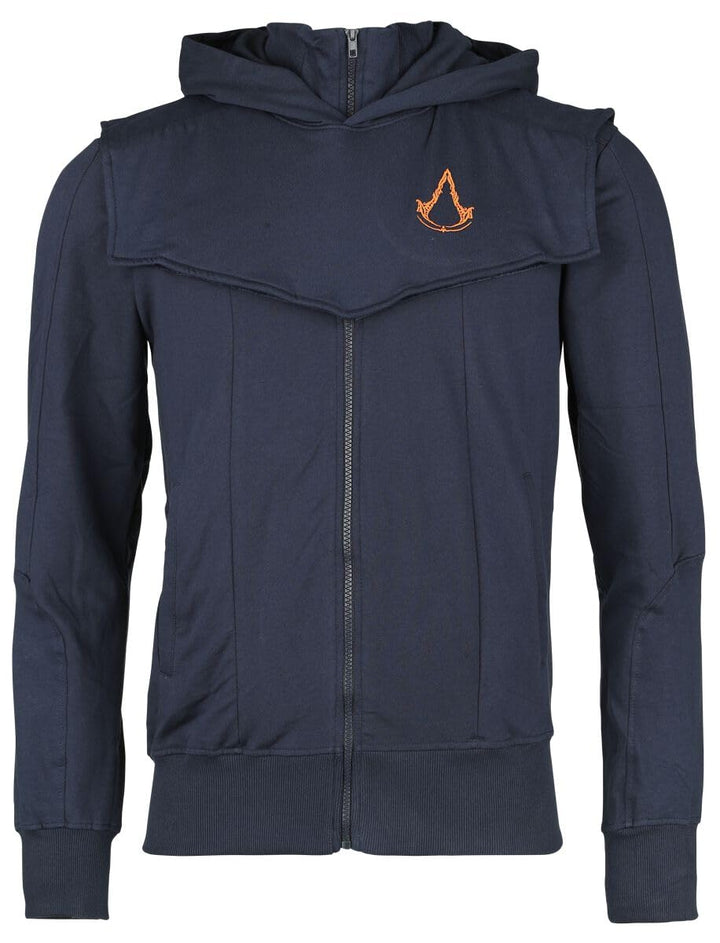 Assassin's Creed Mirage - Hero Männer Kapuzenpullover blau Fan-Merch, Gaming L Blau, L Blau