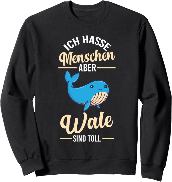 Walfisch Wal Sweatshirt