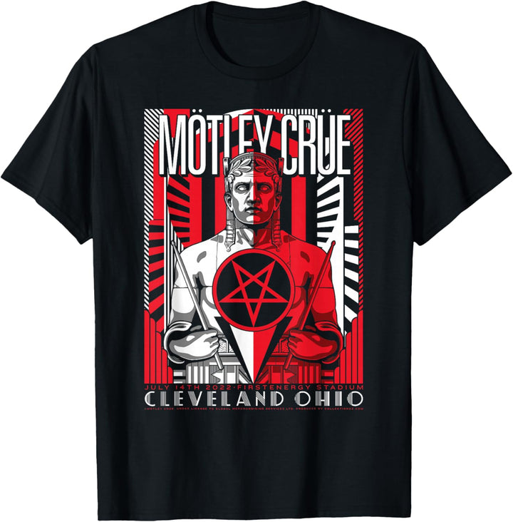 Mötley Crüe - The Stadium Tour Cleveland Event T-Shirt