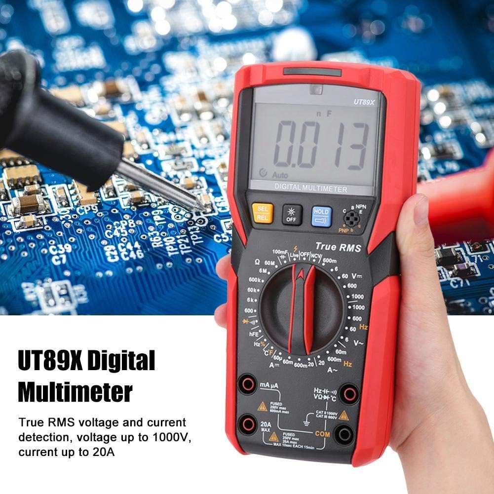 UT89X / UT89XD NVC-Messung Digitales Multimeter Spannungsprüfer Stromsensor mit Temperaturprüfung （R