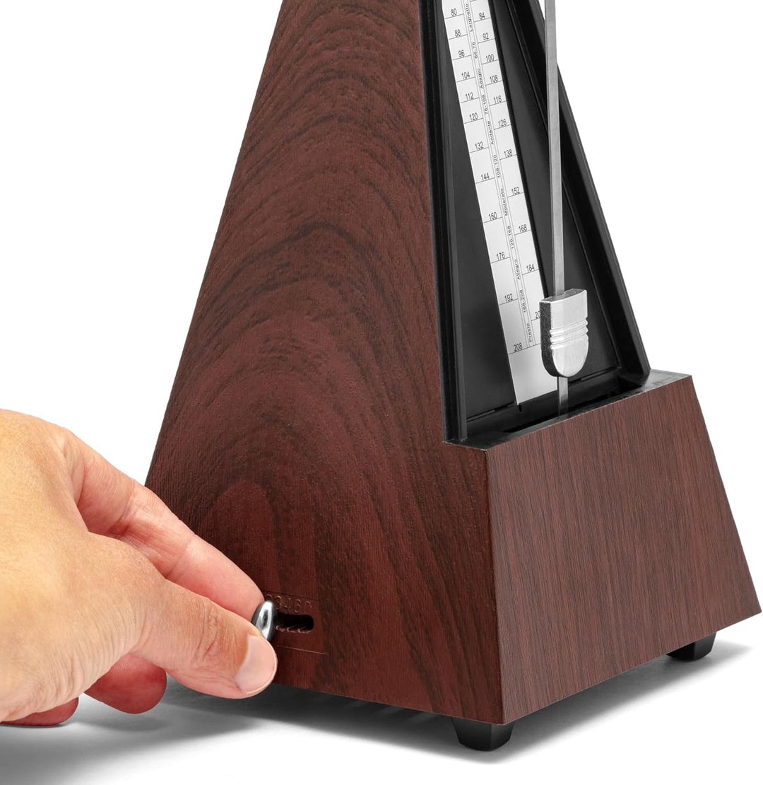 Theodore MET21-WD Metronom in Pyramidenform - Holz