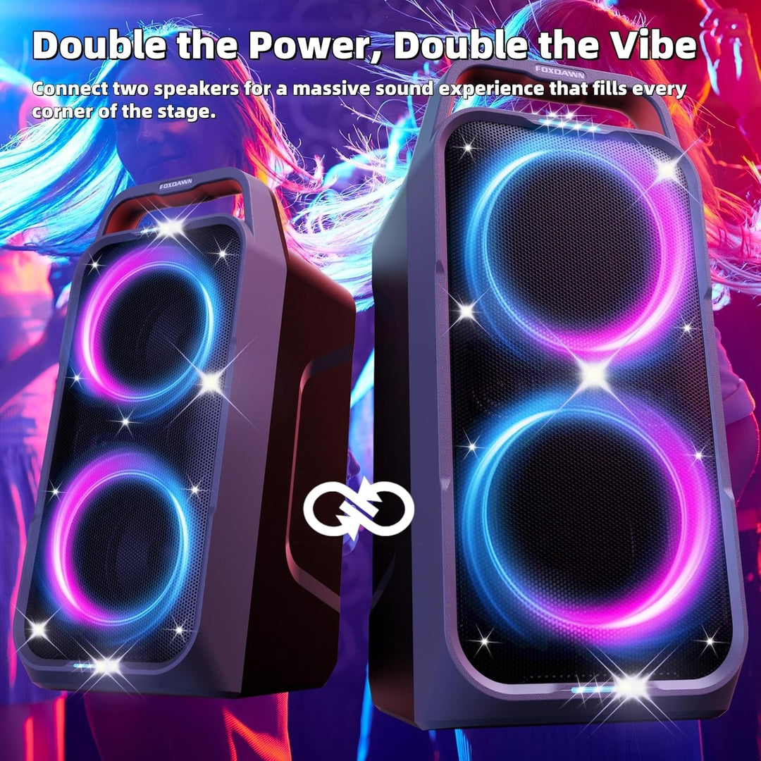 240W Party Bluetooth Lautsprecher, lautem Stereosound, Musikbox Bluetooth Gross Partybox, Natür Supe