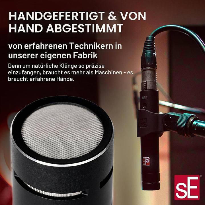 SE ELECTRONICS SE8 Stereo Set Schwarz, Schwarz