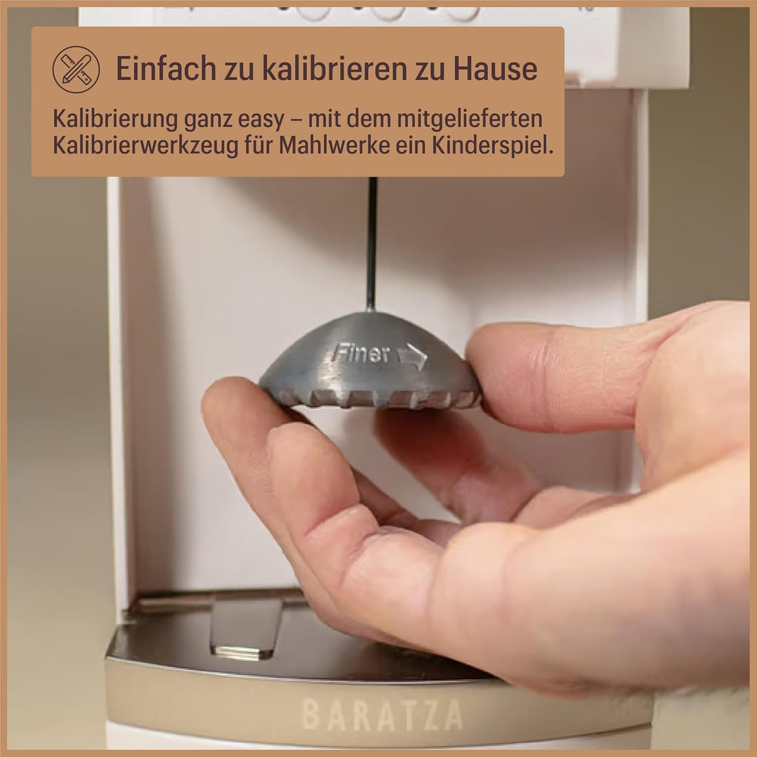 Baratza - Vario+ 230V Kaffeemühle - Elektrische Kaffeemühle mit Mahlwerk, Schwarz, Schwarz