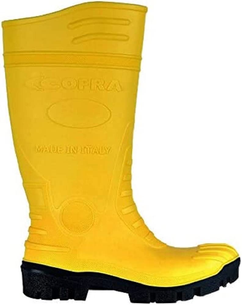 Cofra 00300-013.W47 TYPHOON YELLOW/BLACK S5 SRC Sicherheitsstiefel, Gelb/Schwarz, Grösse 47 47 EU Ye