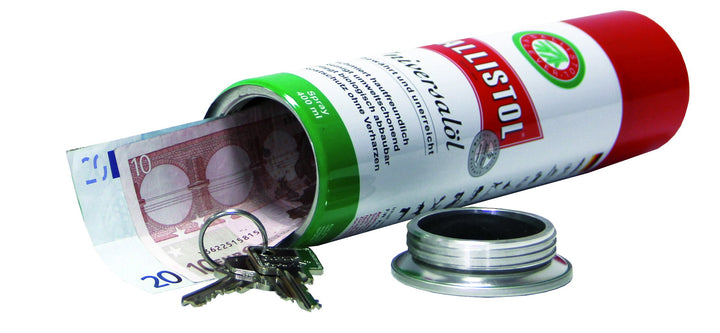 Dosensafe, Motiv Ballistol Universalöl/Höhe = 23,5 cm/Täuschend echt