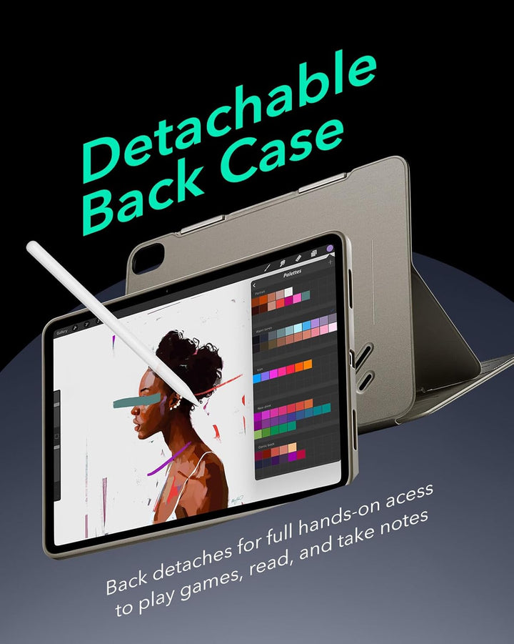 ESR Hülle für iPad Air 11 Zoll M4/M3/M2, iPad Air 8/7/6/5/4 (2026/2025/2024/2022/2020), drehbare Hül