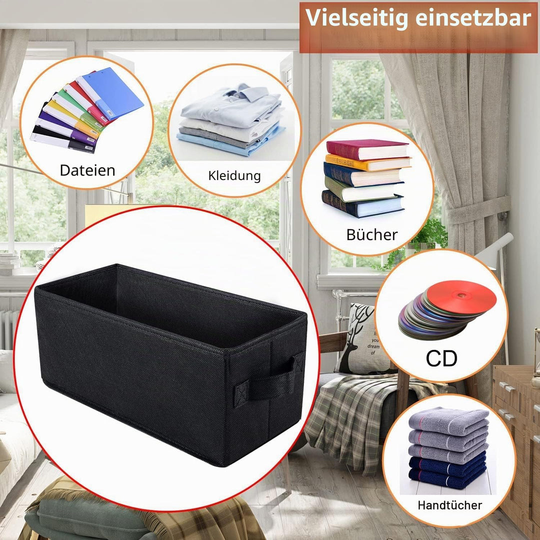 UENTIP CD-Aufbewahrungsbox, 1 Stück, CD-Hülle, 33,5 x 15 x 13,5 cm, Behälter für 180 CDs in vollen J