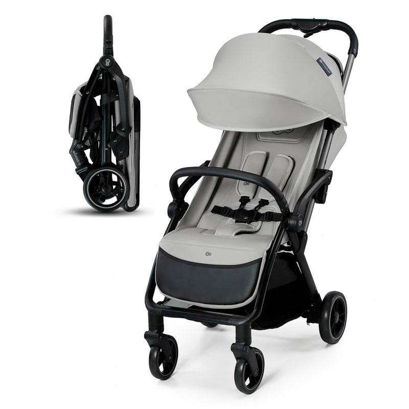 Kinderkraft APINO Buggy bis 22 kg, Liegebuggy, Kinderwagen, Leicht - 7,5kg, Automatisches zusammekla