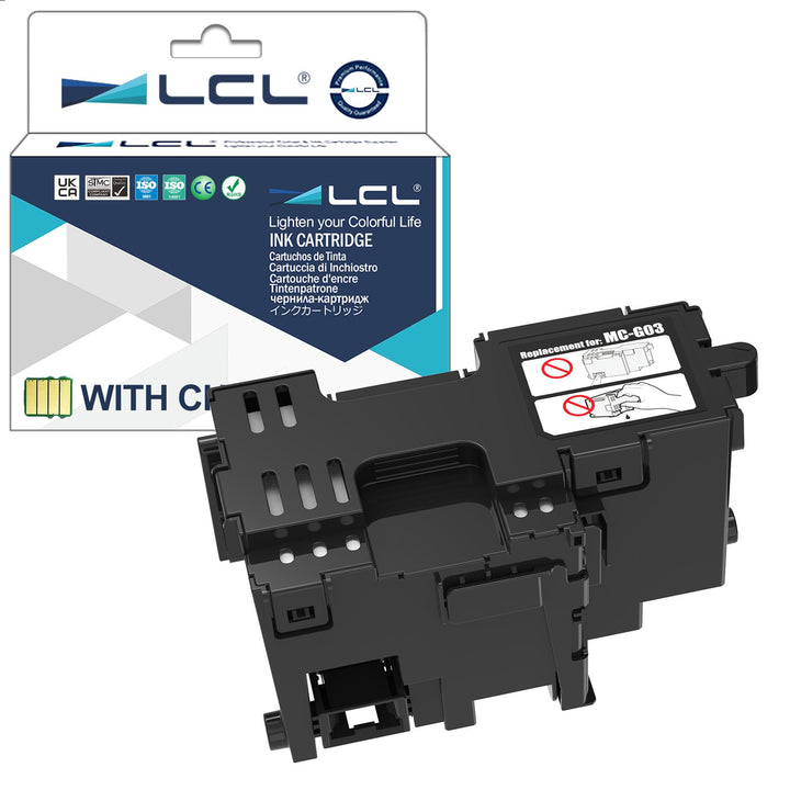 LCL Kompatibel MC-G03 Wartungskassette Maintenance Cartridge (1 Schwarz) Kompatibel für Canon MAXIFY
