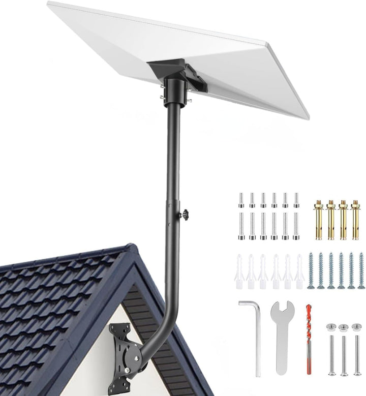 Halterung kompatibel mit Starlink V3, lange Wandhalterung kompatibel mit Starlink V3, Dachhalterung