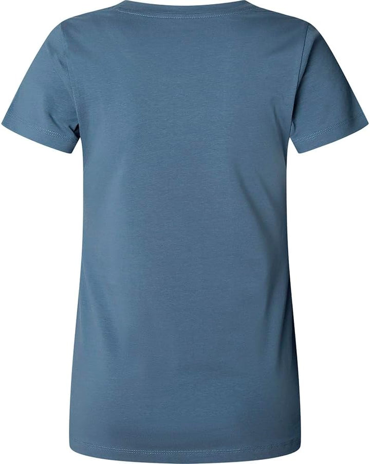 Pepe Jeans Damen Emily T-Shirt XXS Blau (Drill Blue), XXS Blau (Drill Blue)