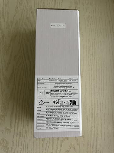 Volhoply 500ml nicht isolierte einwandige Wasserflasche 4 Packung, Edelstahl wiederverwendbare Wasse