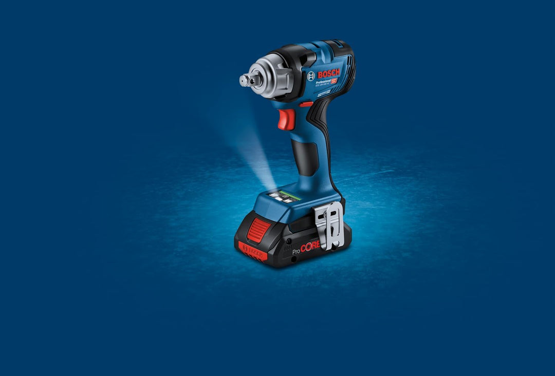 Bosch Professional 18V System Akku Drehschlagschrauber GDS 18V-330 HC (330 Nm Anziehmoment und 560 N