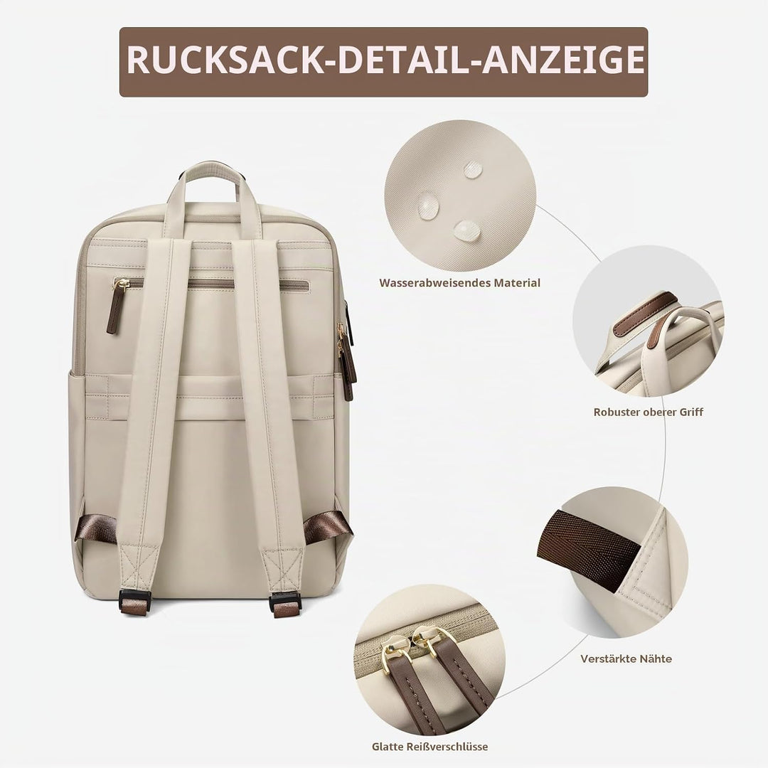 GOLF SUPAGS 13.3 Zoll Rucksack Damen Laptop Damen Handgepäck Rucksack Gross Reisetasche Dayback Lapt