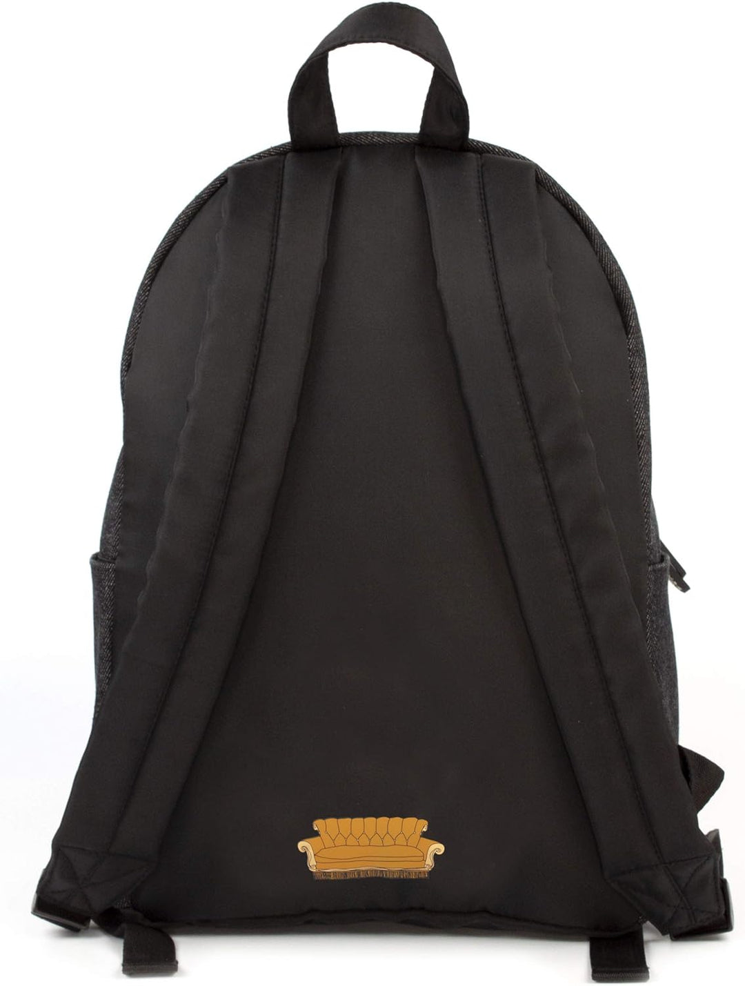 Freunde Kinder Rucksack Central Perk Logo für Mädchen und Jungen Schwarze Reissve Einheitsgrösse