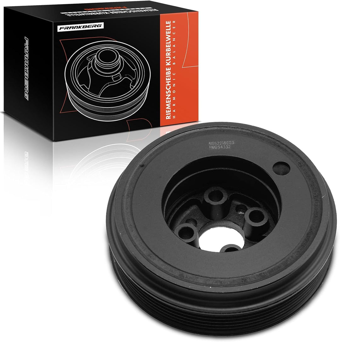 Frankberg Riemenscheibe Kurbelwelle Kompatibel mit A3 8L1 1.9L 2000-2003 Golf IV 1J1 1999-2005 Golf