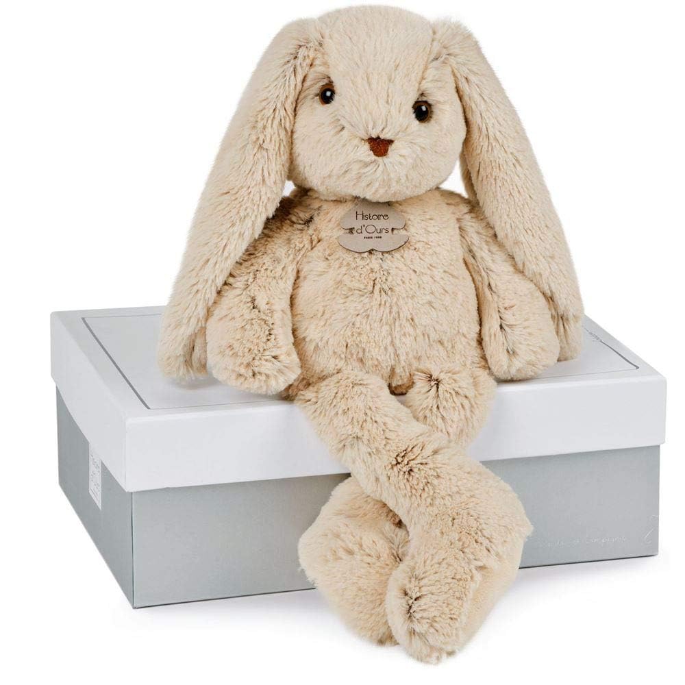 Histoire d'ours HO2431 Stofftier, 40 cm, beige, Stück: 1 40 cm Beige, 40 cm Beige