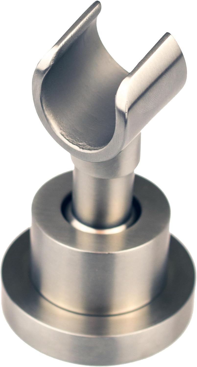 Massiver Edelstahl Brausehalter mit Kugelgelenk universal Modell KF -