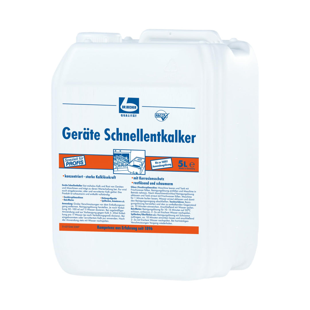 BECHER GERÄTE-SCHNELLENTKALKER 5l
