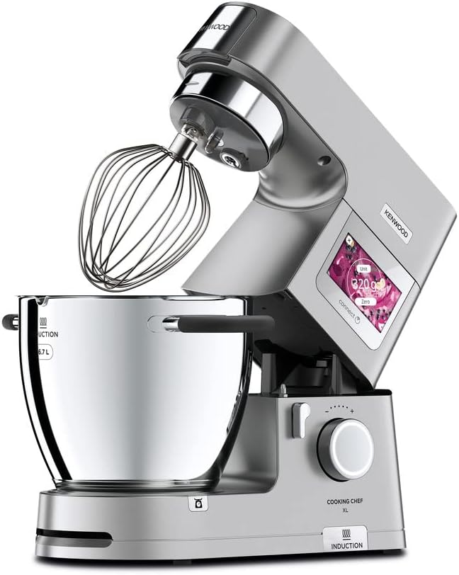 Kenwood Schneebesen aus Edelstahl KAT71.000SS, Zubehör für Kenwood Küchenmaschinen, Ballonschneebese