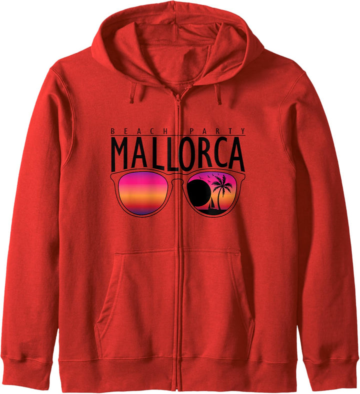Strandparty auf Mallorca Kapuzenjacke