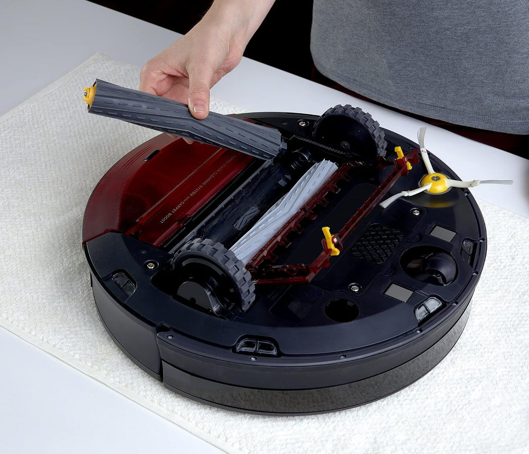 iRobot Offizielles Zubehör – Pflegeset für Roomba Serie 800 und 900 – 2 Seitenbürsten – 3 hocheffizi