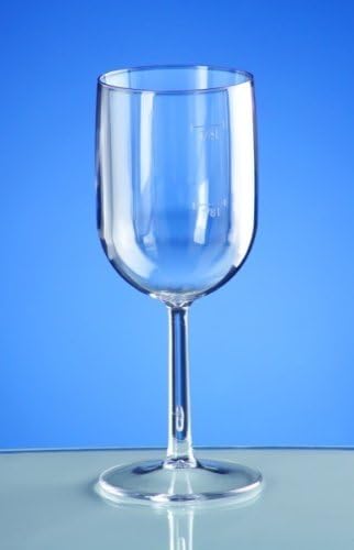 6er Set Weinglas 1/8l und 1/4l SAN - Kunststoff