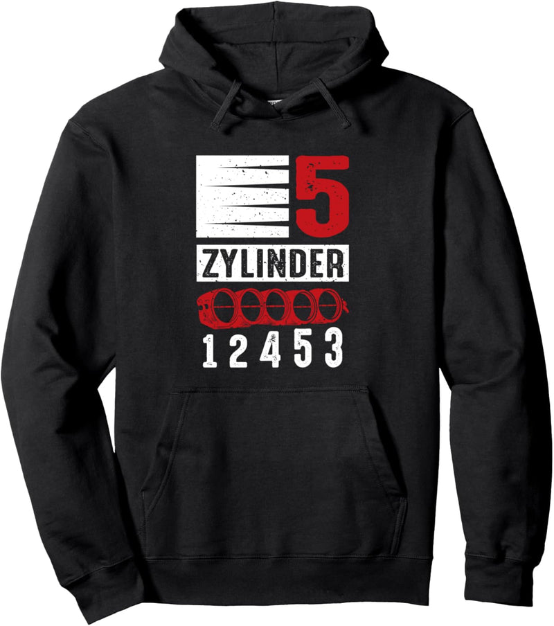 5 Zylinder 1 2 4 5 3 Zündreihenfolge Zündfolge Auto Tuning Pullover Hoodie