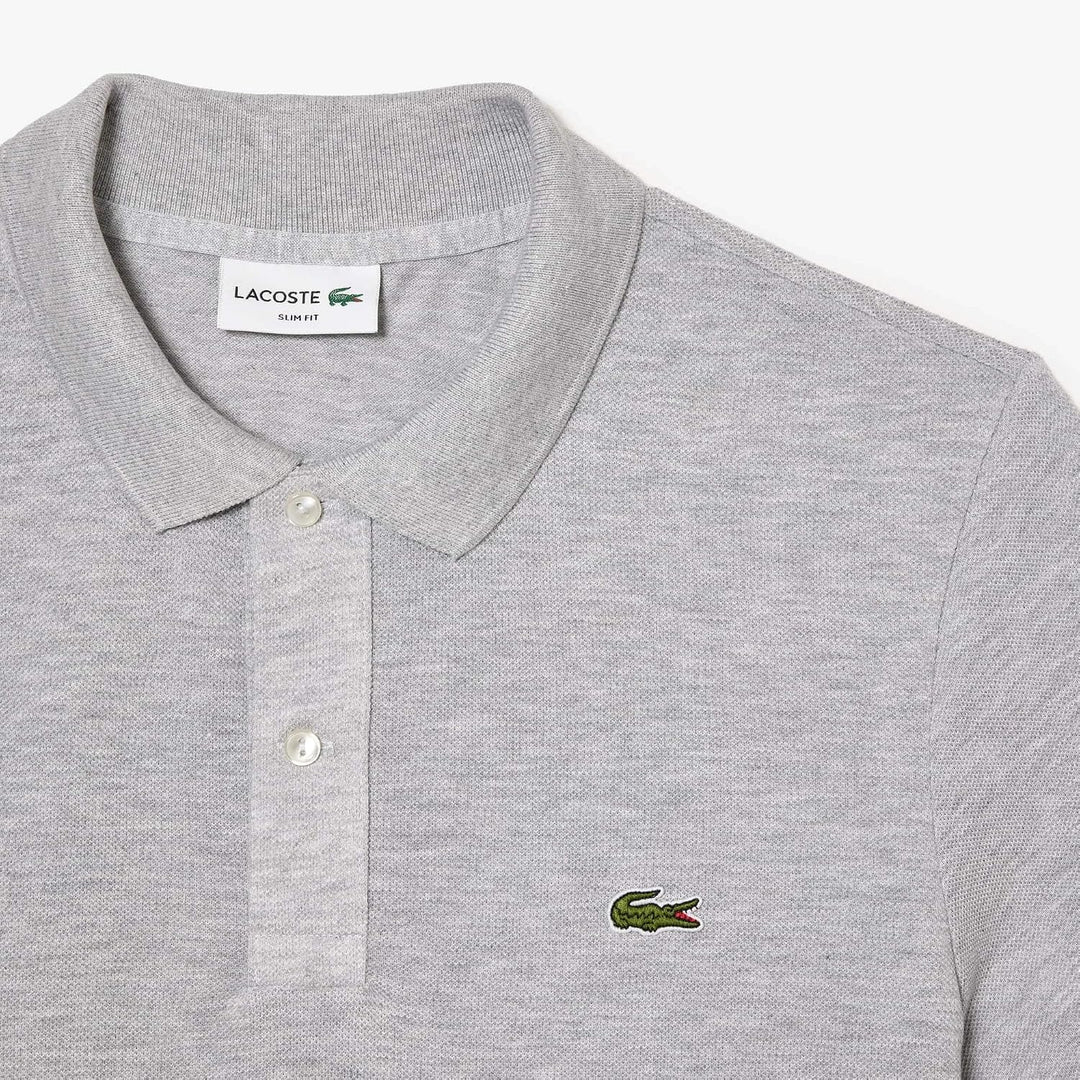 Lacoste Herren Ph4012 Poloshirt (1er Pack) XS Grau (Argent Chine), XS Grau (Argent Chine)