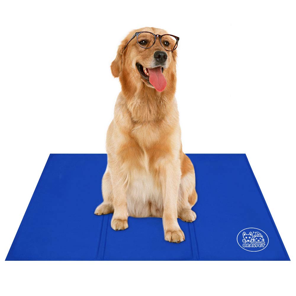 Kühlmatte für Haustiere Haustier Selbstkühlendes Pad Matte Bettmatten Komfort für Katzen und Hunde (