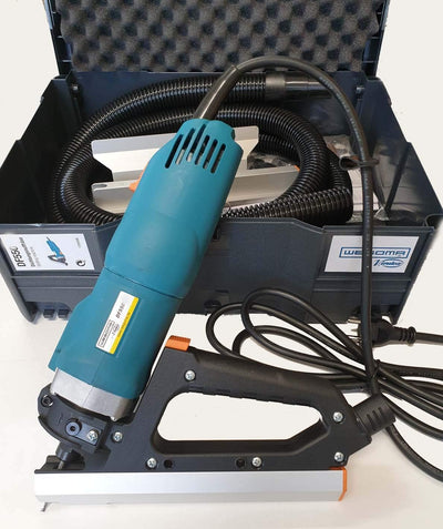 Wegoma DF550 Dichtungsnutfräse Dichtungsfräse, Systainer TANOS T-LOC, Fräser