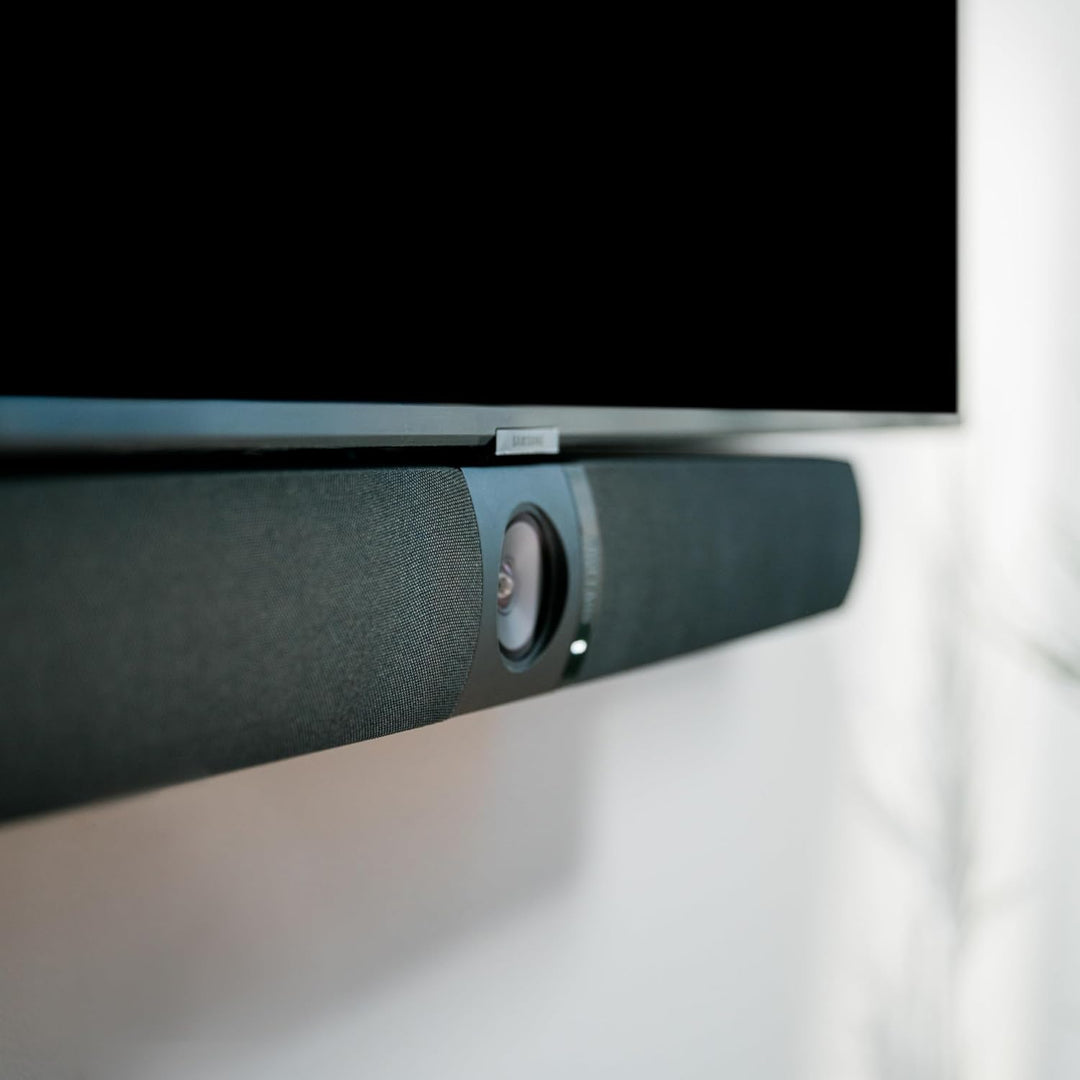 Owl Bar Videokonferenzgerät – 4K-Videokonferenzbar mit aktivem Sprecherfokus, Zertifiziert für Micro