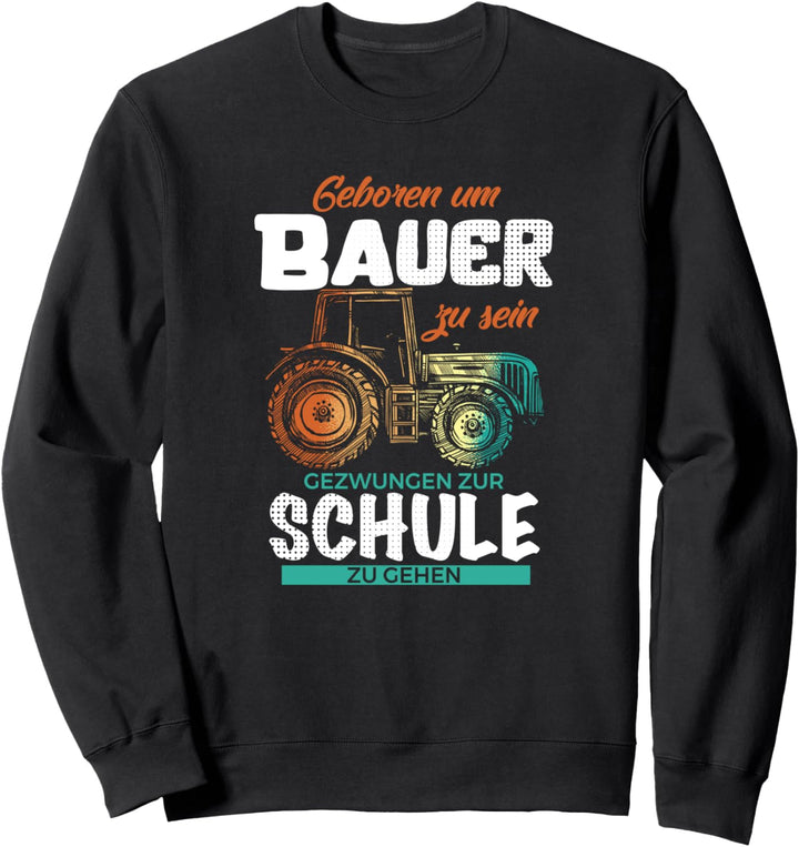 Trecker Shirt Jungen Kinder Landwirtschaft Geschenk Traktor Sweatshirt