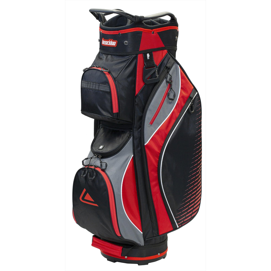 LONGRIDGE Unisex-Adult Deluxe Lite Einkaufstasche EINKAUFSWAGEN Einheitsgrösse SCHWARZ/CHARM/ROT, Ei
