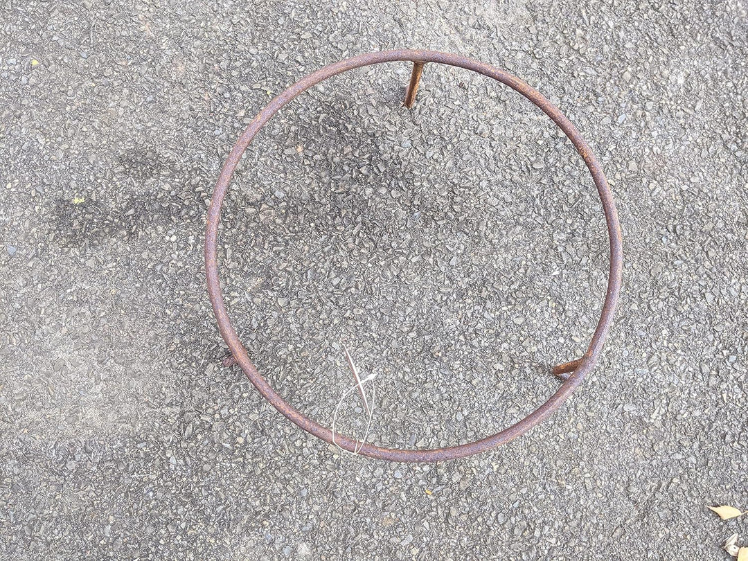 Ständer für Feuerschale Pflanzschale Rost D30 H16cm Gartendeko Metall Rost,Gartendeko 029758-1