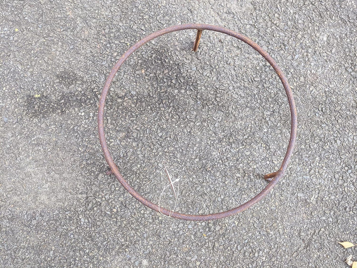 Ständer für Feuerschale Pflanzschale Rost D30 H16cm Gartendeko Metall Rost,Gartendeko 029758-1