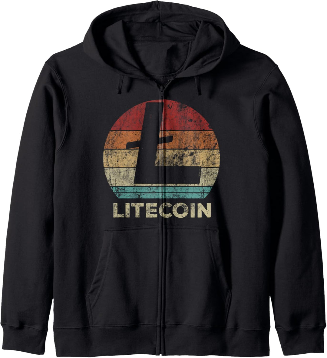 LiteCoin Miner | Cryptocurrency Funny Litecoin Kapuzenjacke
