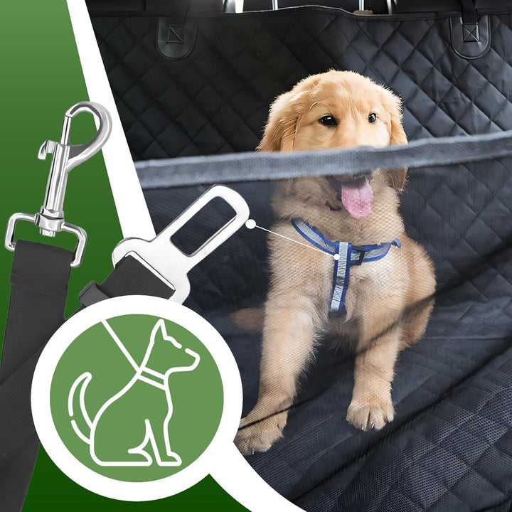 Retoo Hundedecke Auto 139,5x204 cm, Kofferraumschutz mit Seiten- & Ladekantenschutz, wasserdichte Kr