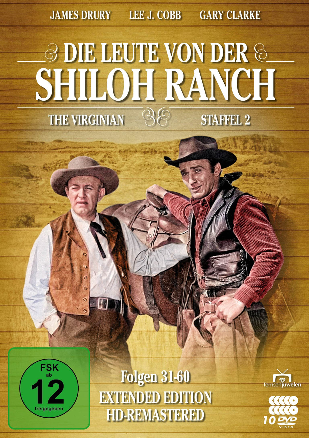 Die Leute von der Shiloh Ranch - Staffel 2 (HD-Remastered) (The Virginian: Extended Edition) (Fernse