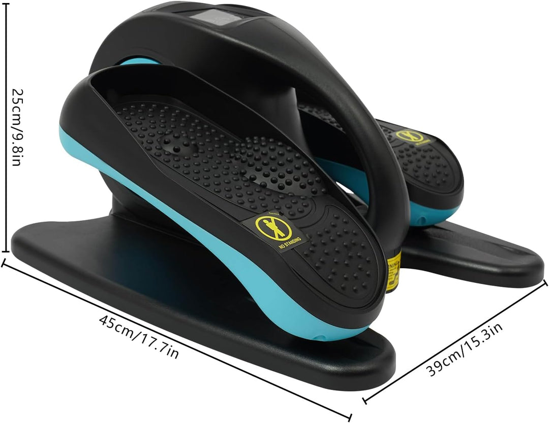 Ellipsentrainer Bewegungstrainer Pedaltrainer sitzendes Pedal-Trainingsgerät mit Fernbedienung 5-stu