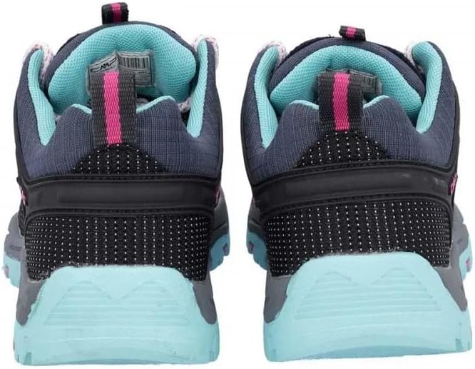 CMP Unisex Kinder Rigel Low Shoe Wp Trekking-&amp; Wanderhalbschuhe 41 EU B Blue Acqua, 41 EU B Blue Acq