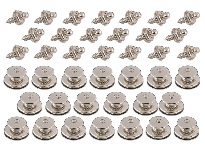 New Marine LOXX Set 20 Stück Oberteile + Blechschrauben 4,2x10
